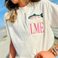 Rainbow Trout Pocket Tee Initials Embroidery