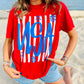 USA Puff and DTF Striped JULY39 Apparel