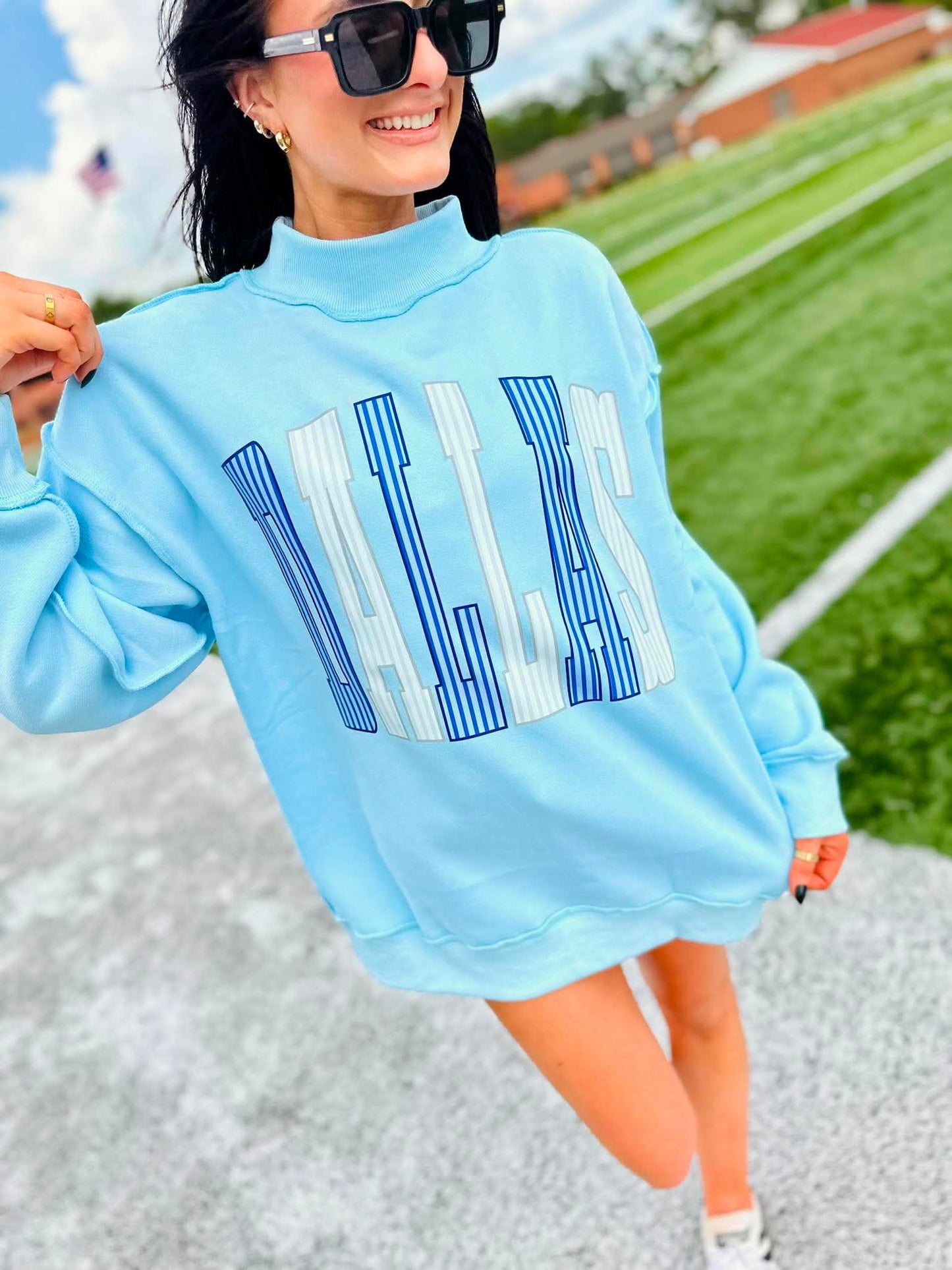 Team Spirit Stripes GAME100 DTF Top