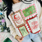 Holiday Things Stamps Christmas Graphic Sweatshirt