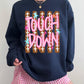 Football Striped Touch Down GAME142 DTF Top