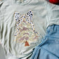 Camo Tree Christmas DTF Graphic Tee