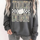 Touch Down GAME143 Camo Football Top