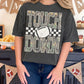Touch Down GAME143 Camo Football Top
