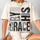By His Grace Romans Graphic Tee or Sweatshirt