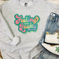 Feeling Lucky Retro Rainbow Sweatshirt