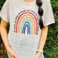 Happy Go Lucky Rainbow Marble Tee