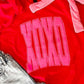 XOXO Jumbo Varsity Puff Vinyl