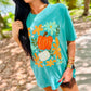 Pumpkin Floral Collage FALL19 DTF Graphic Tee