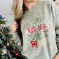 O Come Christmas DTF Graphic Sweatshirt