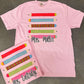 Stacked Pencil Teacher Custom TEACH11 Graphic DTF Top