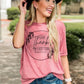 Give Thanks In Everything Thessalonians Marble tee