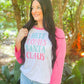 Here Comes Santa Claus Raglan