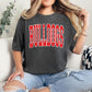 Bold Varsity CUST40 Polka Dot Font DTF Top