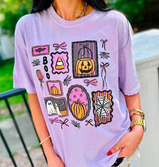 Halloween Spooky Frames HW41 DTF Graphic