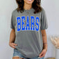 Bold Varsity CUST40 Polka Dot Font DTF Top