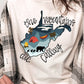The Mountains Are Calling Scene DTF Tee