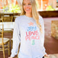 Joy Love Peace Christmas Tree Longsleeve