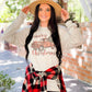 Leopard Merry Christmas Truck Longsleeve