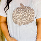 Leopard Pumpkin Solid Tee