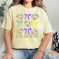 Let The Good Times Roll King Cake Bows DTF