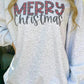Plaid Merry Christmas Sweatshirt