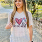 Peace Love Nursing Marble Tee