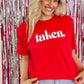 Taken Love Heart Puff Tee