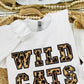 BEST SELLER- CUSTOM Leopard Glitter Patch Sweatshirt